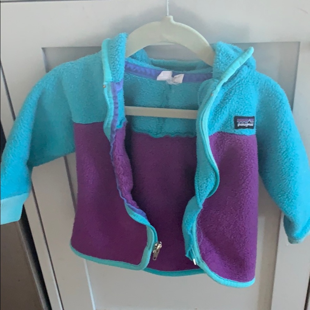 Fleece jacket with hood